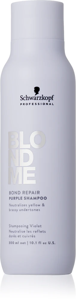 Schwarzkopf Professional Blondme Bond Repair Purple Shampoo purple shampoo for blonde hair