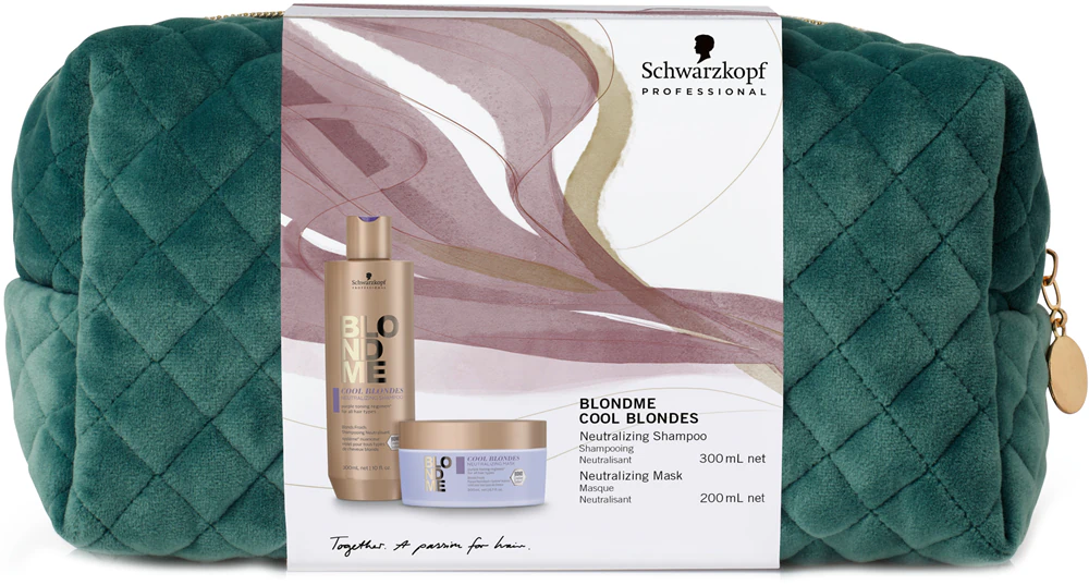 Schwarzkopf Professional Blondme Cool Blonde gift set for cold blonde tones