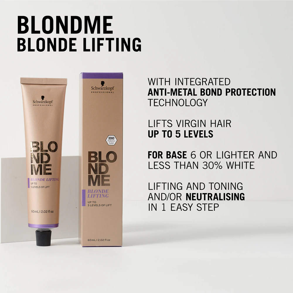 Schwarzkopf Professional Blondme Lifting Lightening Cream for Blonde Hair
