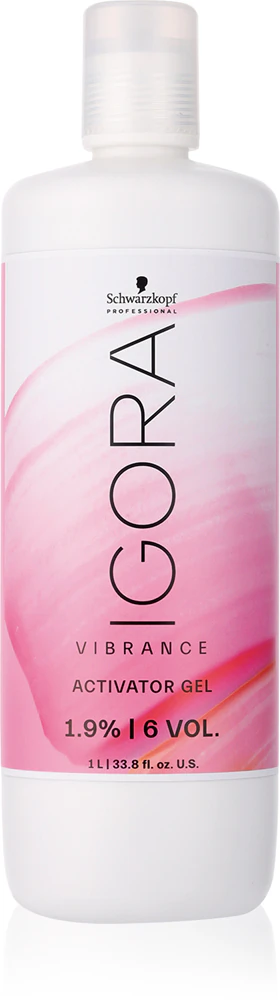 Schwarzkopf Professional IGORA Vibrance developer lotion with gel texture
