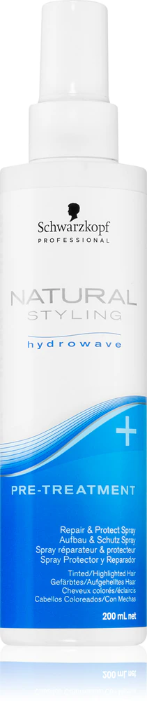 Schwarzkopf Professional Natural Styling Hydrowave Protective Spray Before Coloring