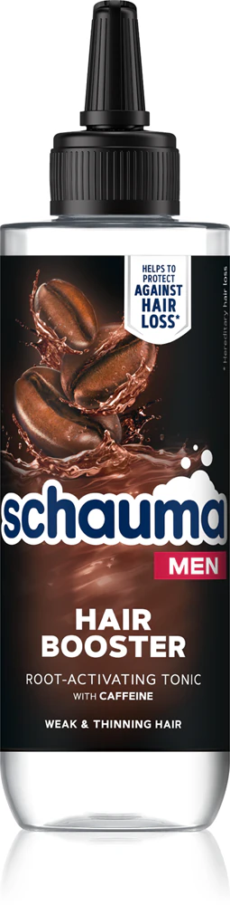 Schwarzkopf Schauma MEN caffeine tonic for fine or thinning hair