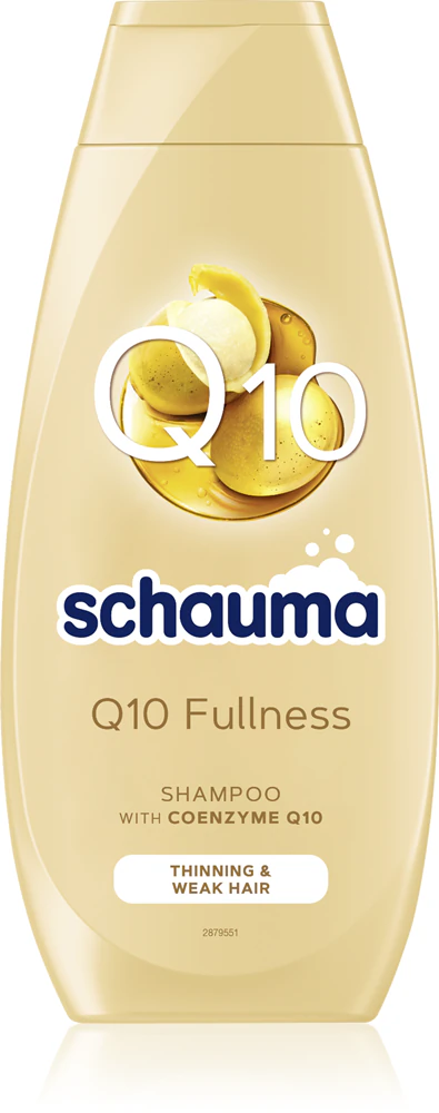 Schwarzkopf Schauma Q10 Fullness Shampoo for fine and thinning hair with coenzyme Q10