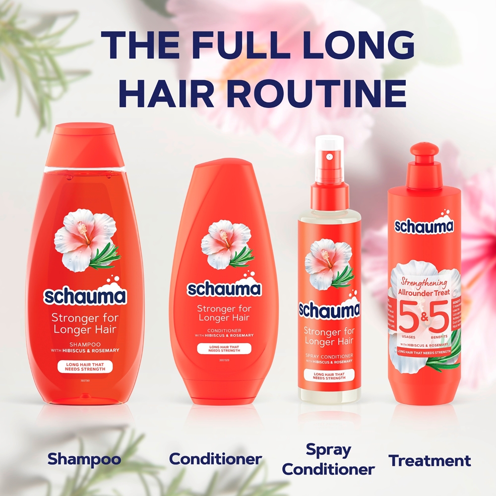 Schwarzkopf Schauma Stronger For Longer Hair Conditioner in a spray