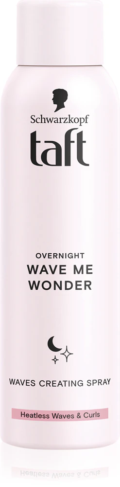 Schwarzkopf Taft Wonders Spray for defined waves at night