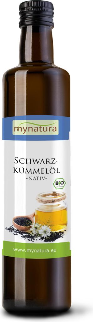 Black cumin seed oil – Natural oil from Nigella sativa | High quality at Mynatura, 500 ml