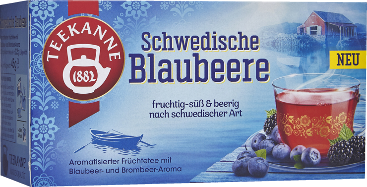 Teekanne Swedish Blueberry Fruit Tea