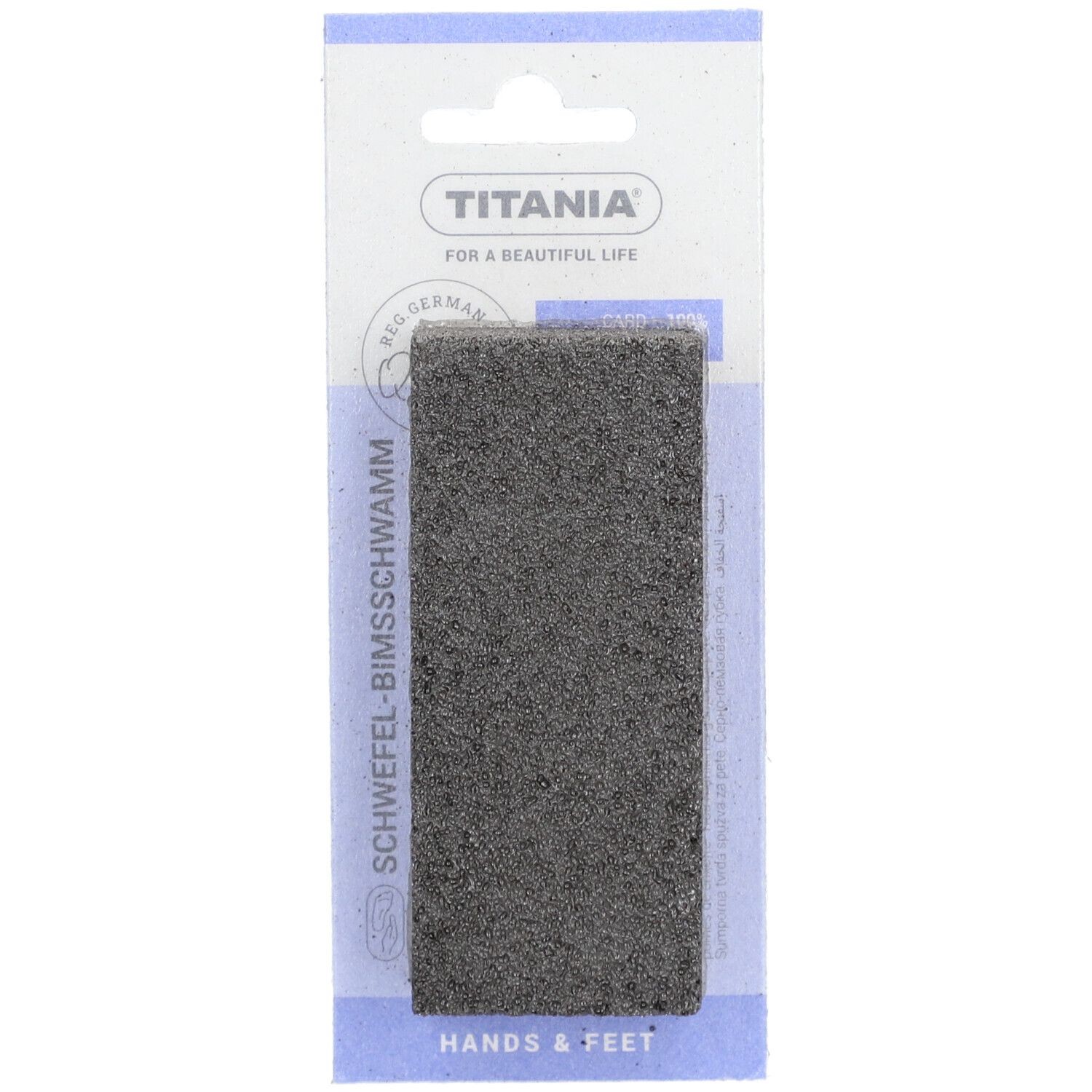 SCHWEFEL Sulfur pumice stone 1 St