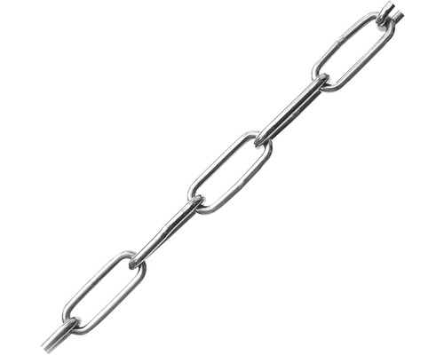Pösamo Welding chain C4 Ø 4 mm hot-dip galvanized steel sold by the meter