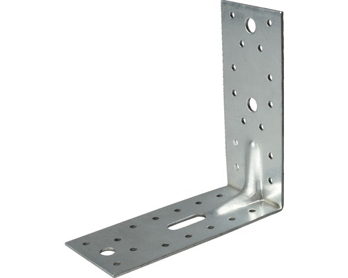 Alberts Heavy duty angle connector with bead 150 x 150 x 65 mm, sendzimir galvanized, 1 piece