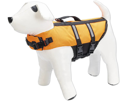 Life jacket Karlie Aqua-Top XL orange length approx. 45 cm, neck circumference approx. 56 - 66 cm, chest circumference approx. 92 - 94 cm