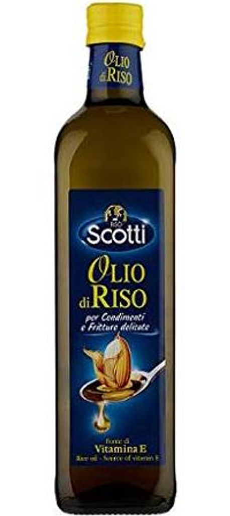 Scotti Rice Oil 750ml, Rice Oil for Spices, Bottle, Delicate Oil 750 ml