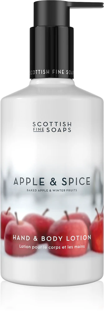 Scottish Fine Soaps Apple & Spice Body Lotion for Hands and Body