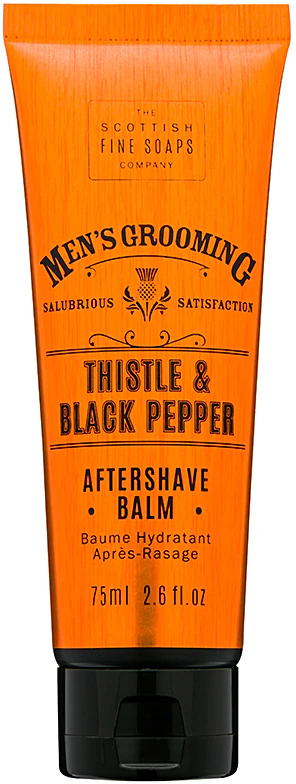 Scottish Fine Soaps Men's Grooming Thistle & Black Pepper After Shave Balm