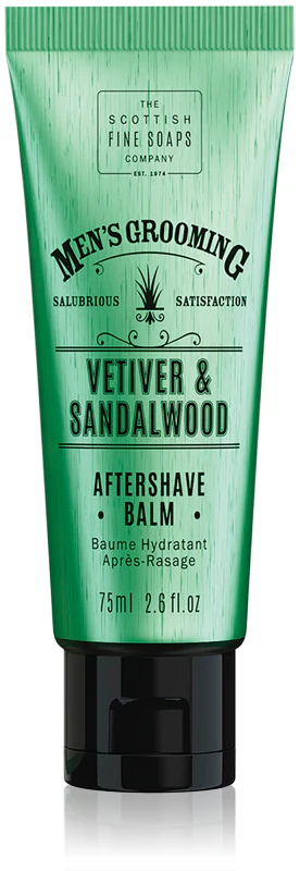 Scottish Fine Soaps Men’s Grooming Vetiver & Sandalwood After Shave Balm