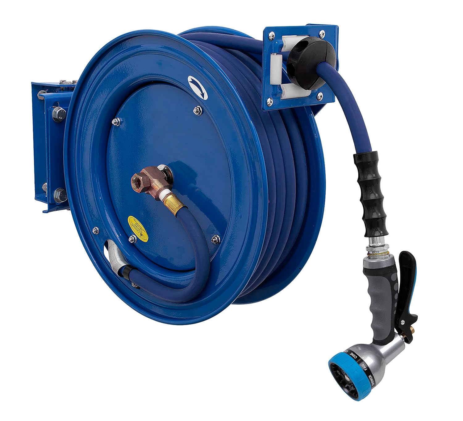 Sealey Retractable Water Hose with Rubber Hose 15m Length 13mm ID WHR1512