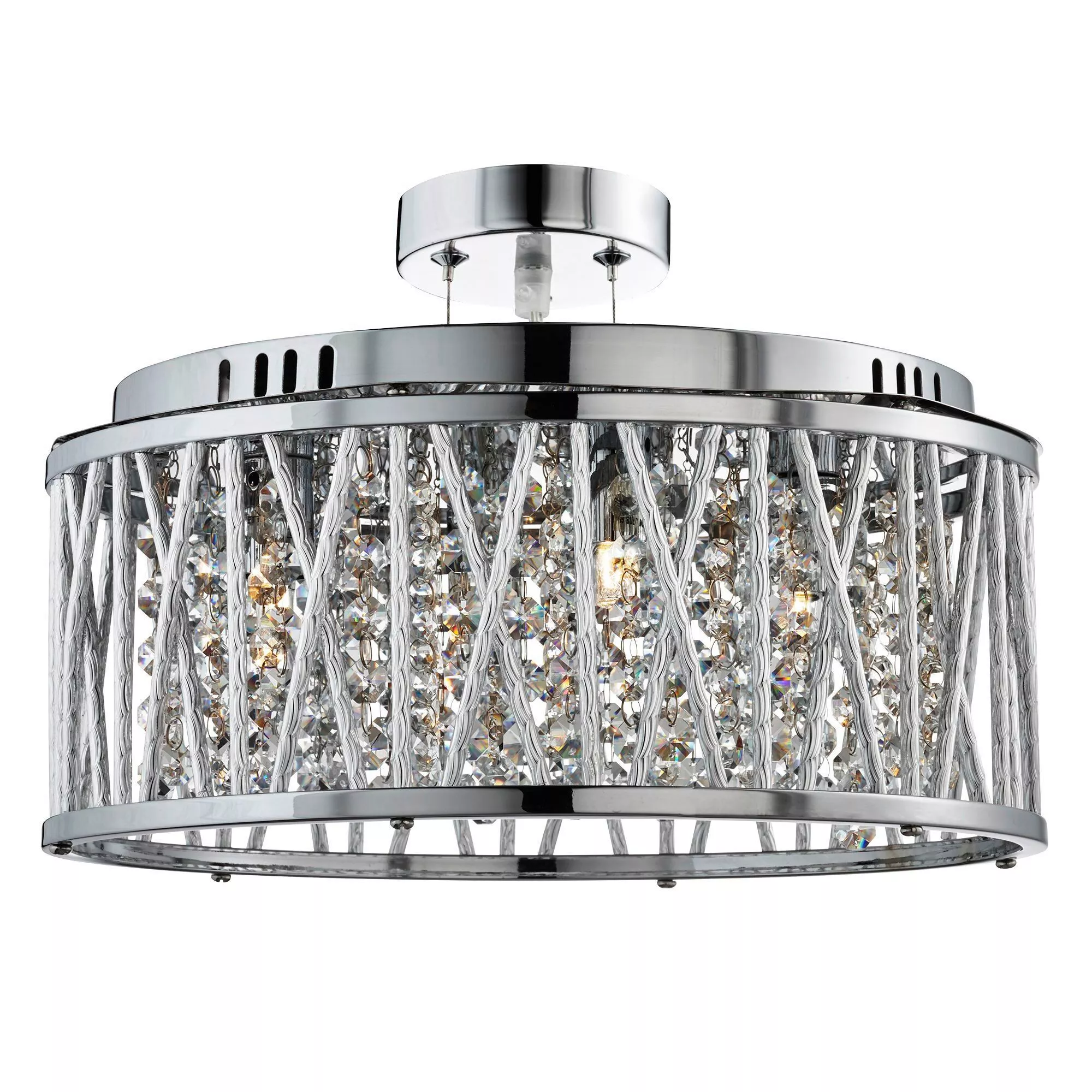 Searchlight CRYSTAL CEILING LIGHT Elise