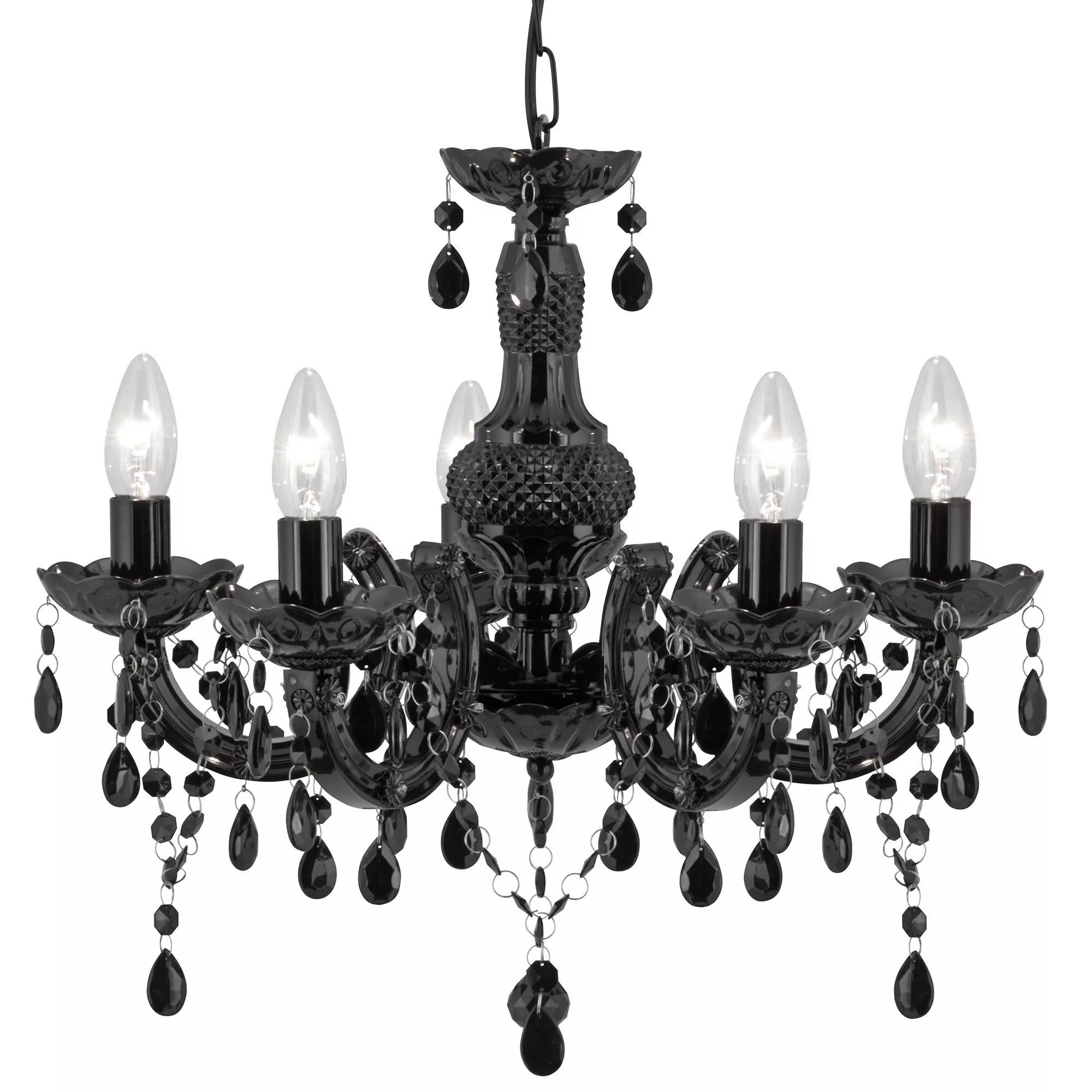 Searchlight CRYSTAL HANGING LAMP Marie Therese 48/120 cm