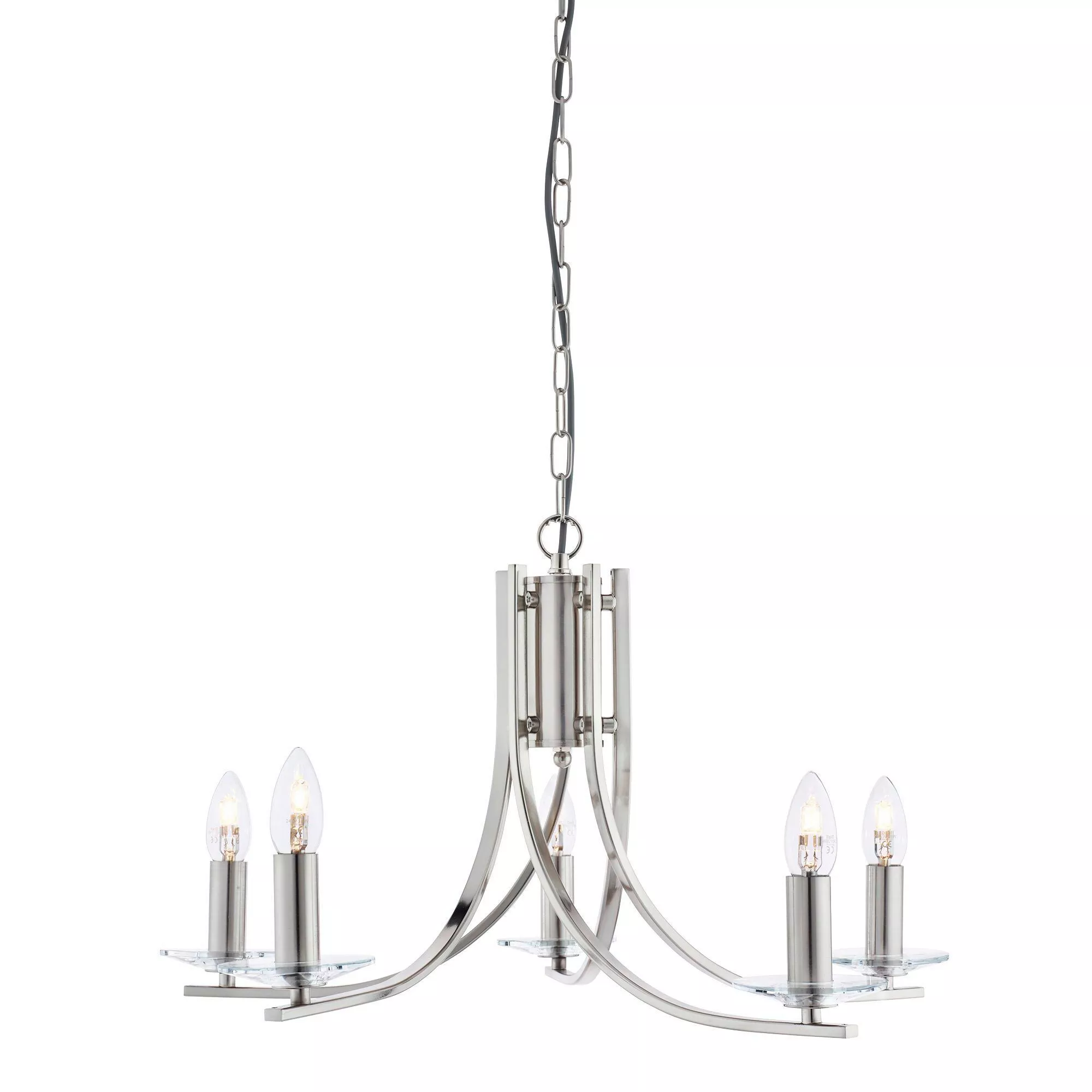 Searchlight chandelier Ascona 62/90 cm