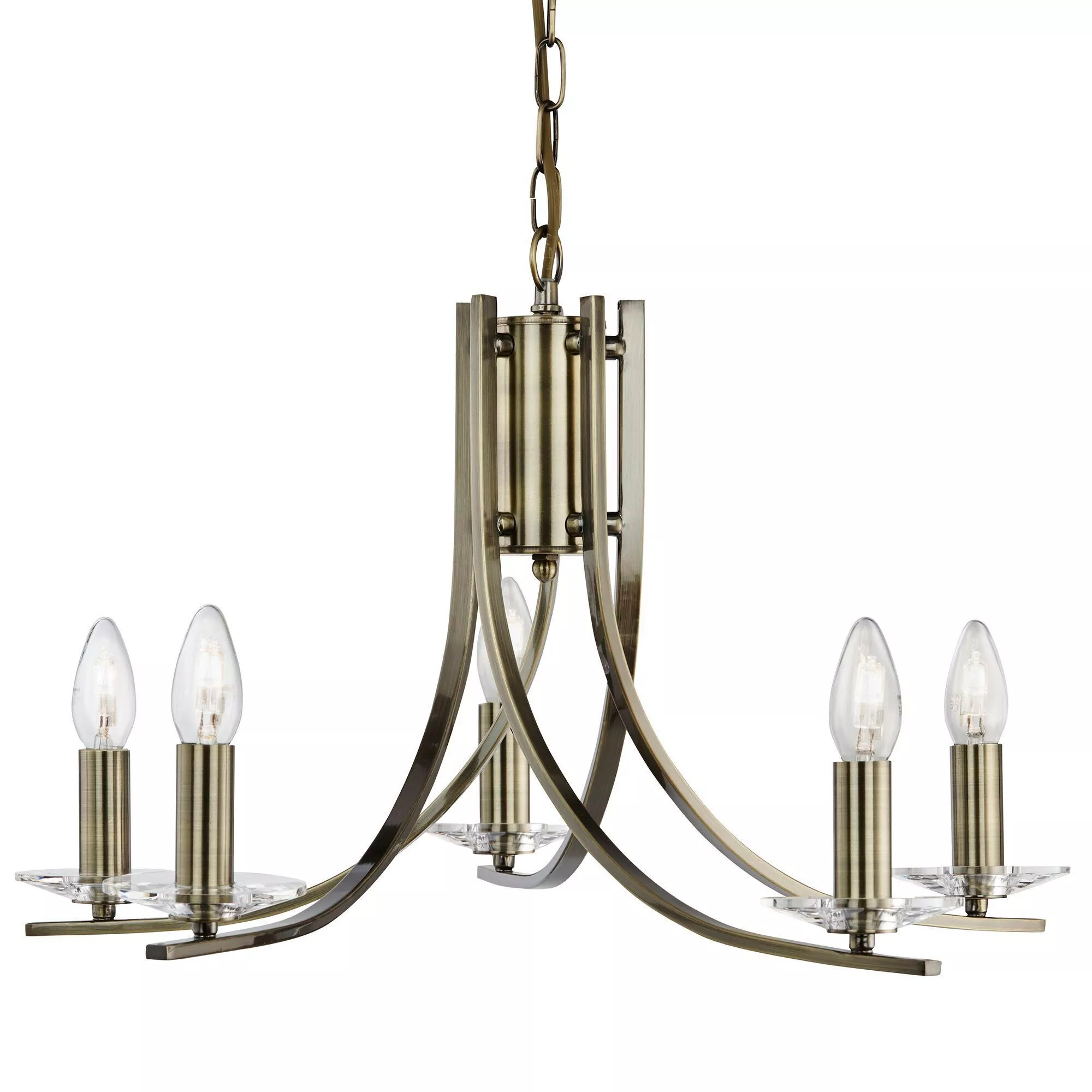 Searchlight chandelier Ascona 62/90 cm