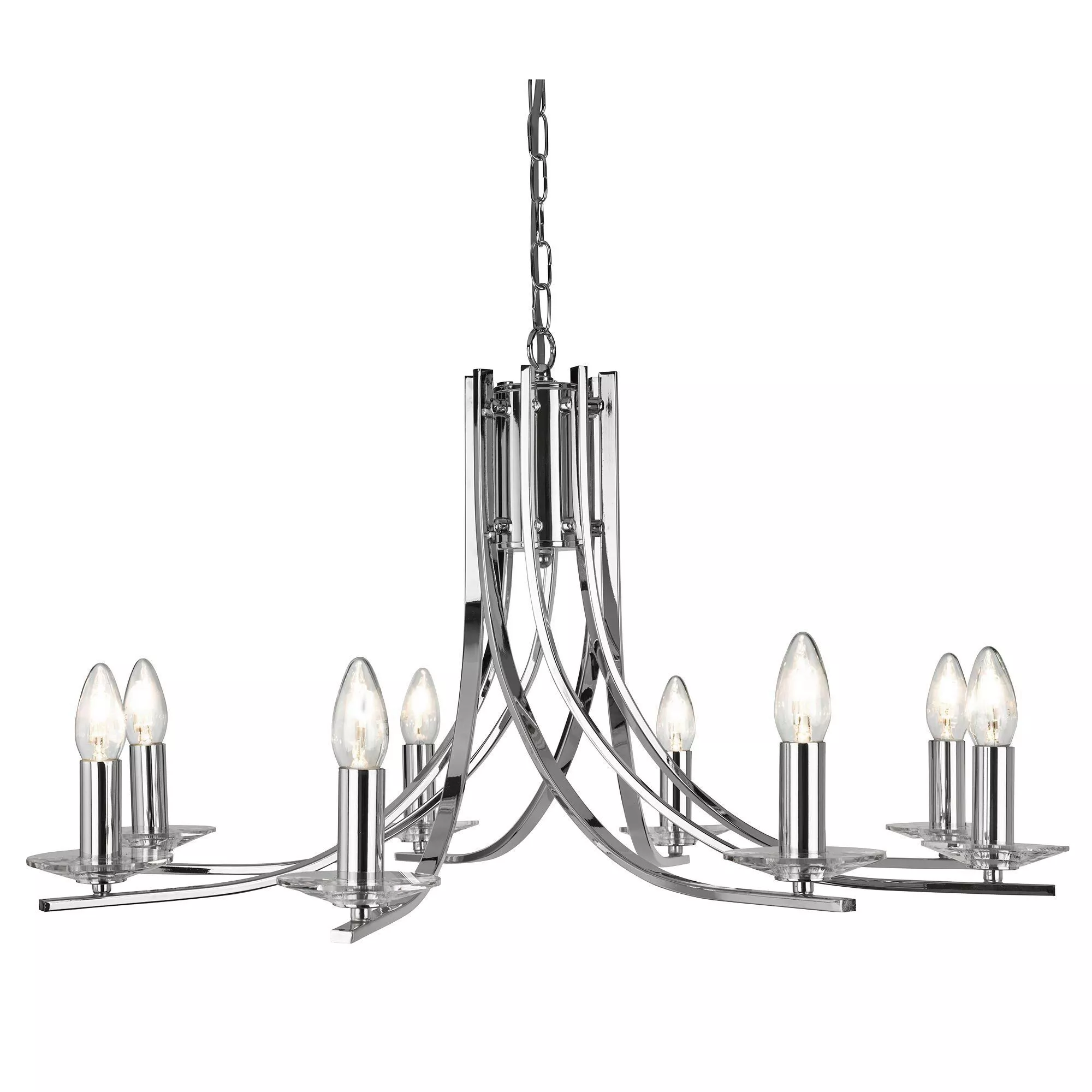 Searchlight chandelier Ascona 75/145 cm
