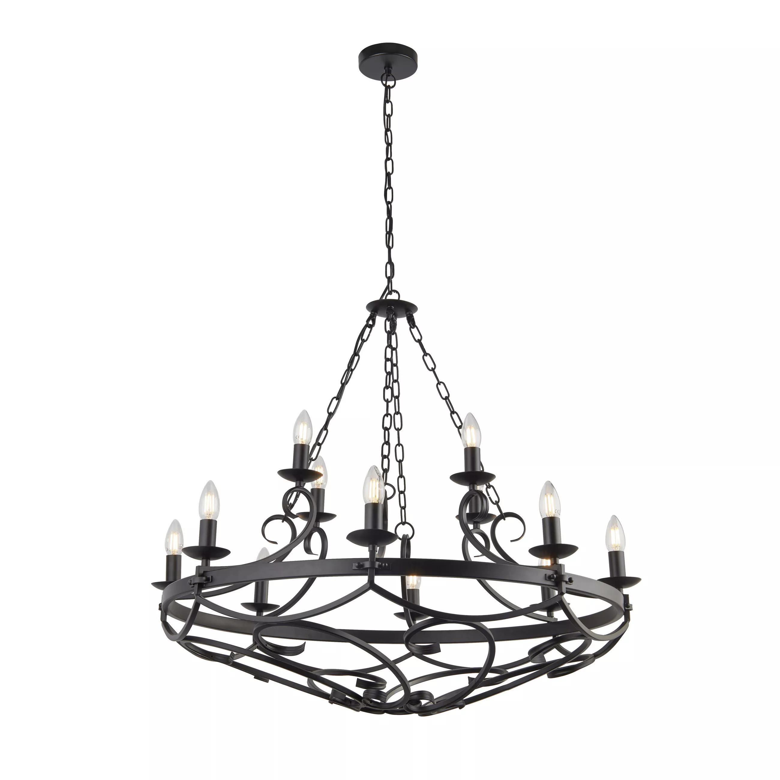 Searchlight CHANDELIER CARTWHEEL III
