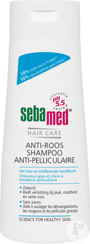 Sebamed anti-dandruff shampoo bottle 200ml