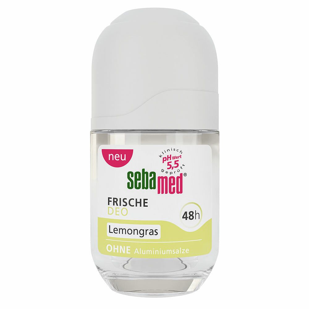 Sebamed Fresh Deodorant Lemongrass Glass Deodorant Roller 50 ml