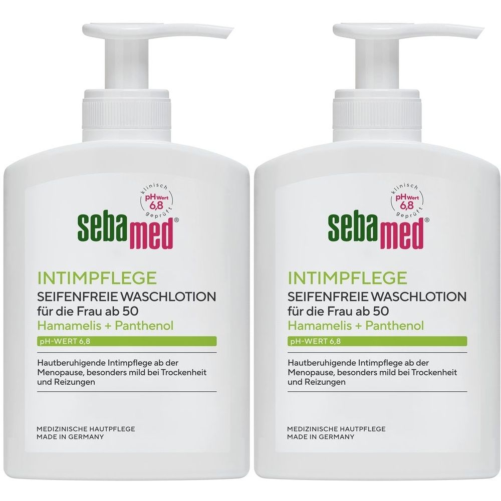 Sebamed intimate wash lotion with a pH value of 6 400 ml