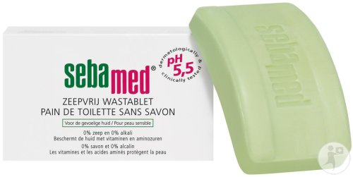 Sebamed Physio/Soap-free wash bar for sensitive skin 150g