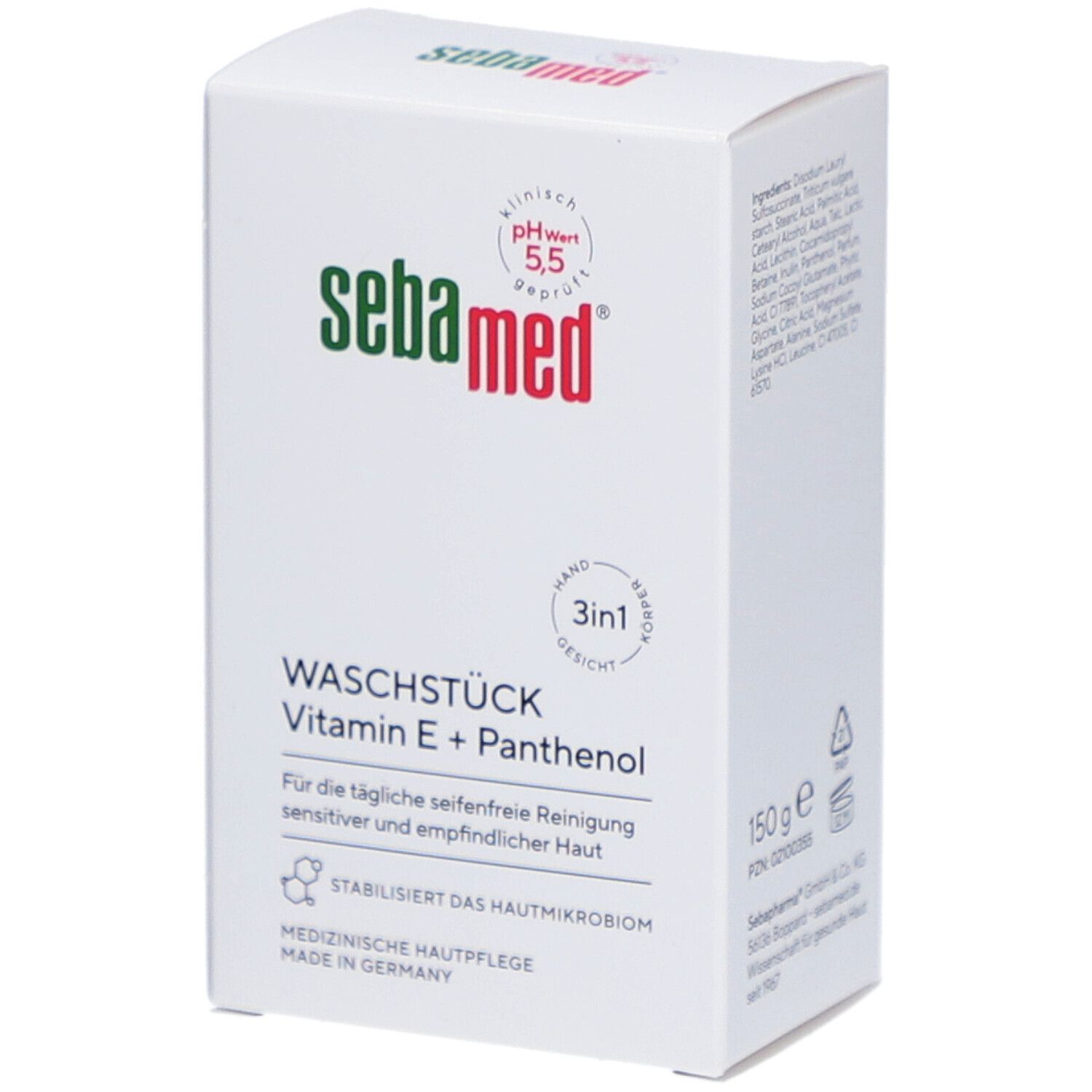 sebamed® soap-free wash bar 150 g