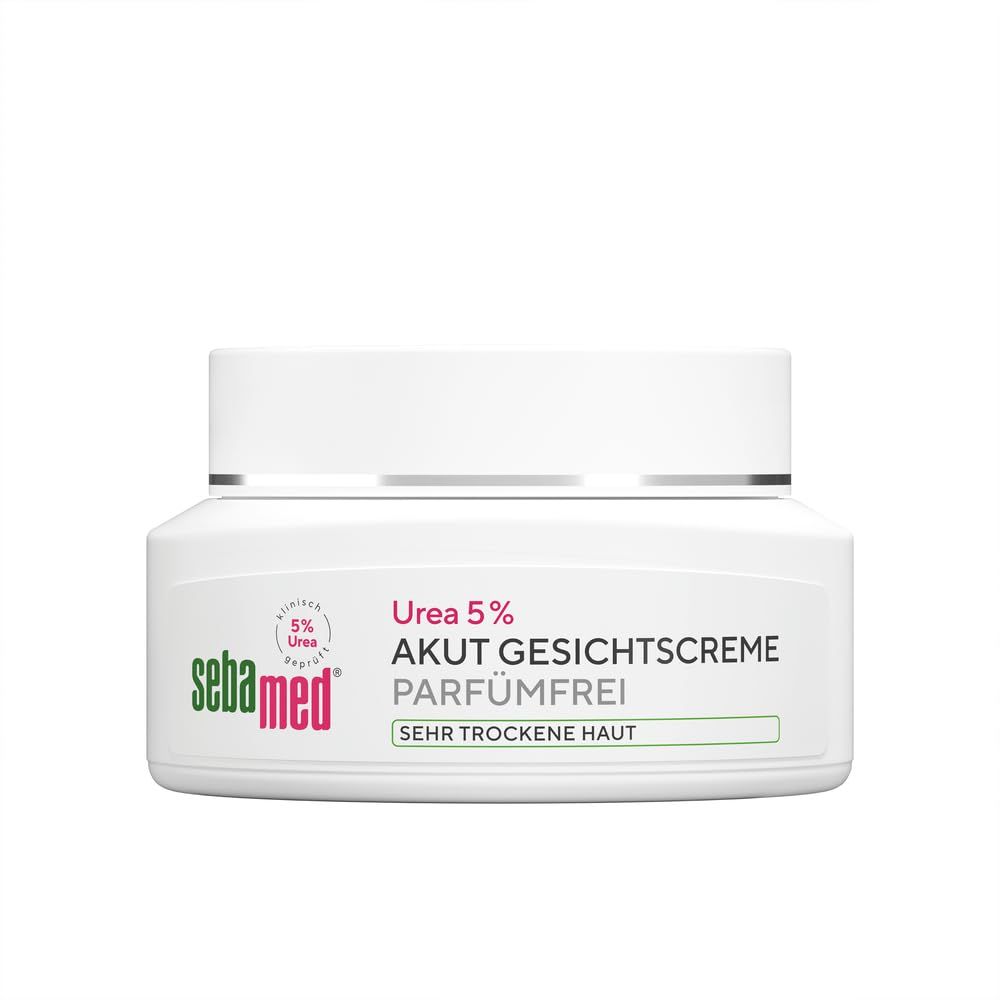Sebamed Urea 5% Acute Facial Care, fragrance-free, for very dry skin 50 ml