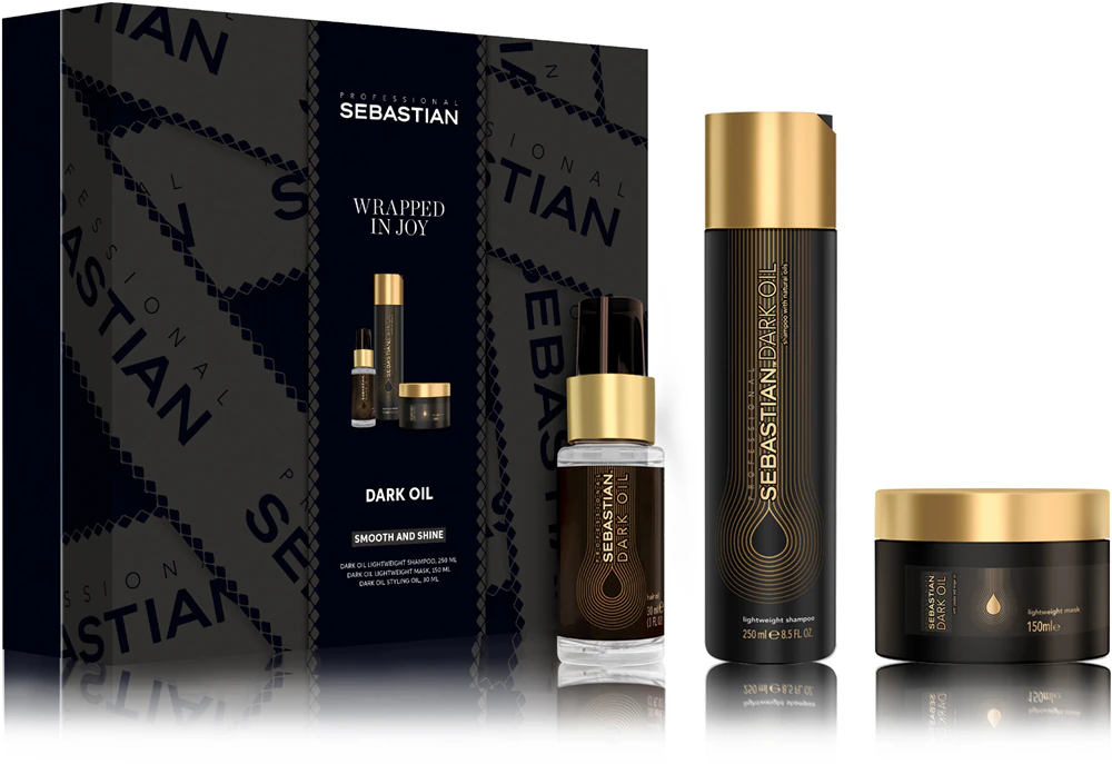 Sebastian Professional Dark Oil Gift Set (for shiny and supple hair)