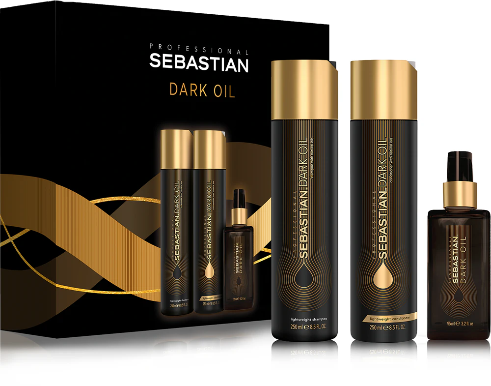 Sebastian Professional Dark Oil Gift Set (for shiny and supple hair)