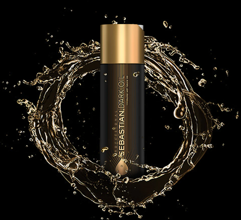 Sebastian Professional Dark Oil hydrating shampoo for shiny and smooth hair