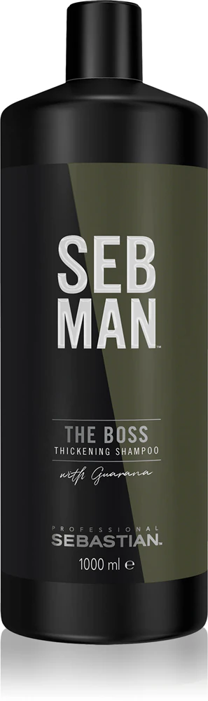 Sebastian Professional SEB MAN The Boss Shampoo for fine hair, 1000 ml