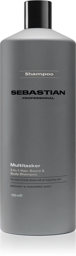 Sebastian Professional SEB MAN The Multi-tasker Shampoo for hair, beard and body