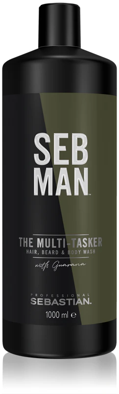 Sebastian Professional SEB MAN The Multi-tasker Shampoo for hair, beard and body 1000 ml