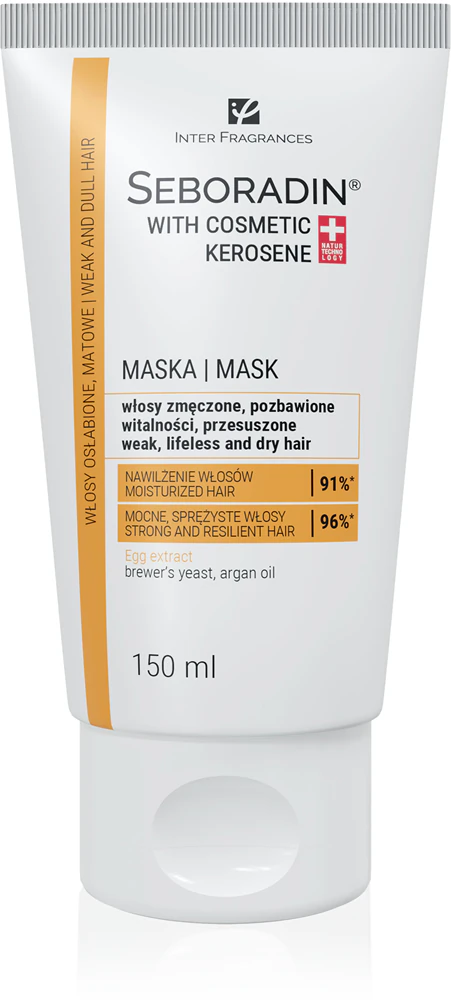 Seboradin With Cosmetic Kerosene Mask for more shine and strength of the hair