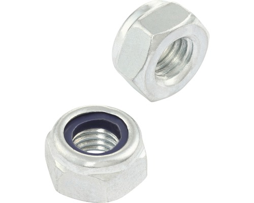 Hex lock nut, self-locking, Reyher DIN 985 M16, stainless steel A2, 25 pieces