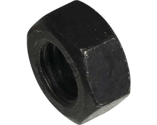 Hex nut DIN 934 M6 HCP black 100 pieces