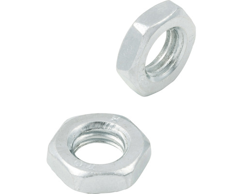 Low-profile hexagon nut Reyher DIN 439 M14, galvanised, 100 pieces