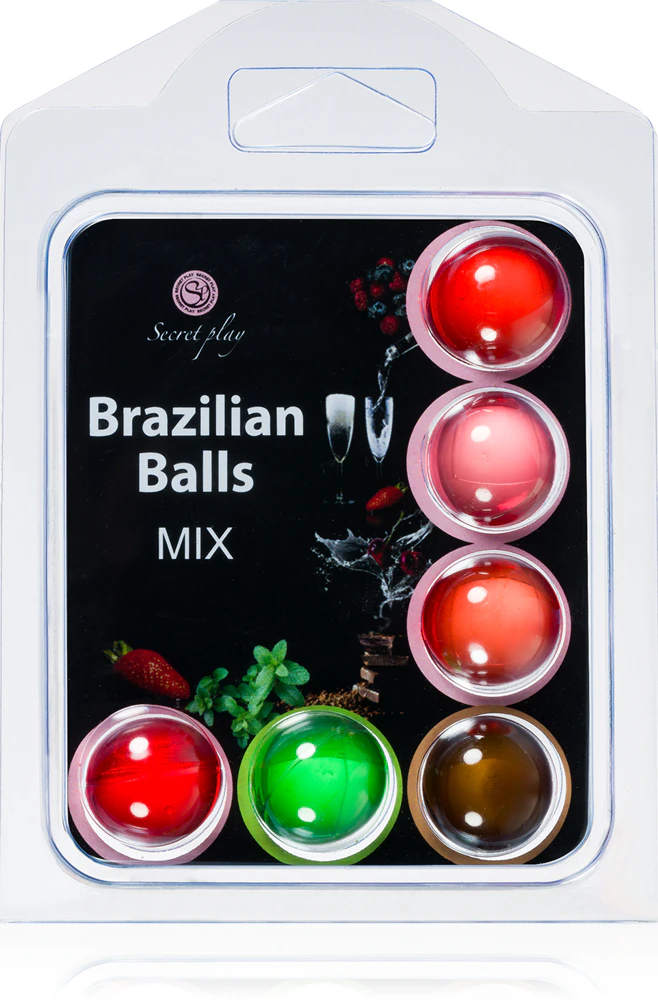 Secret play Brazilian Mix 6 Balls set massage oil