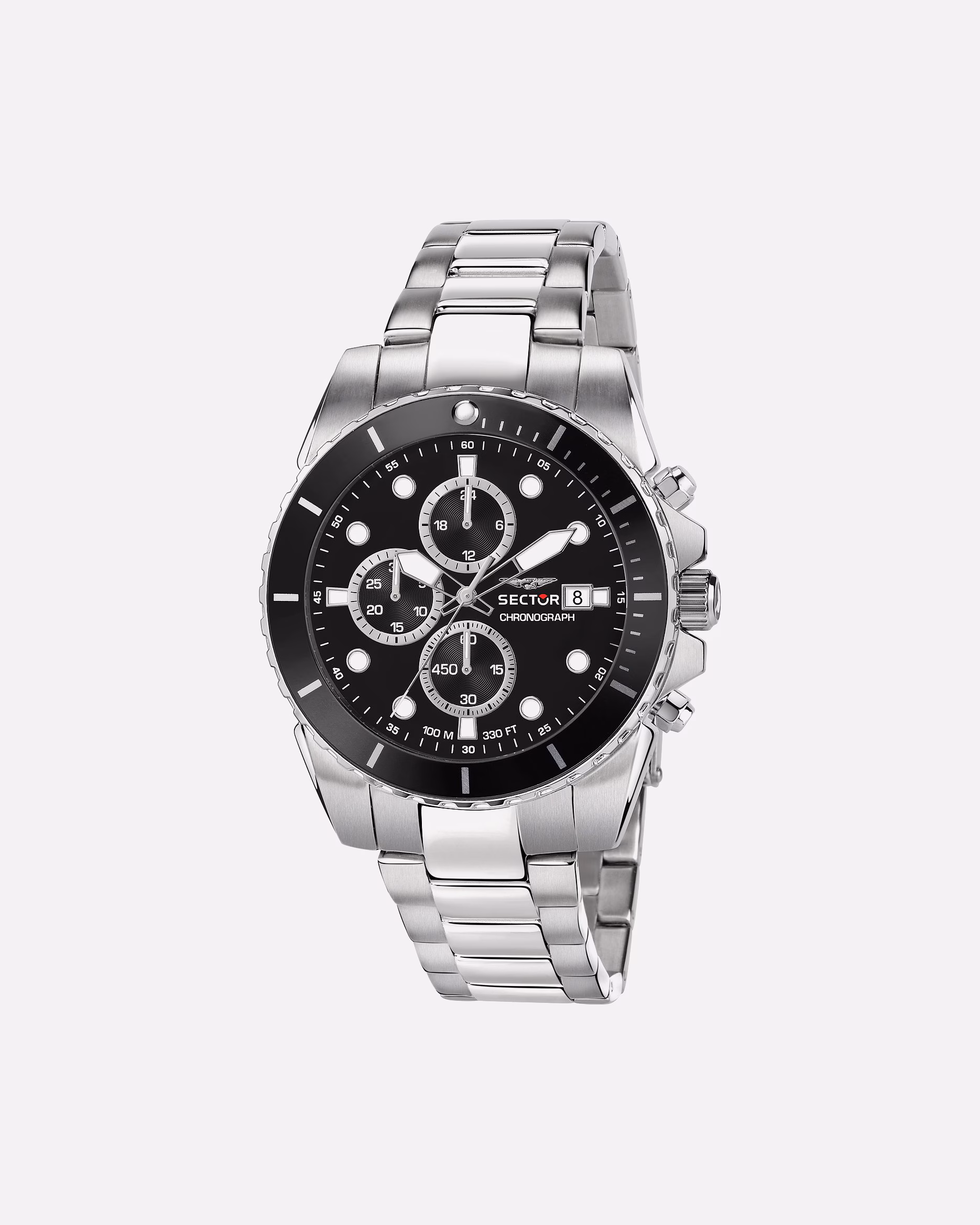 Sector watch chronograph stainless steel, aluminum