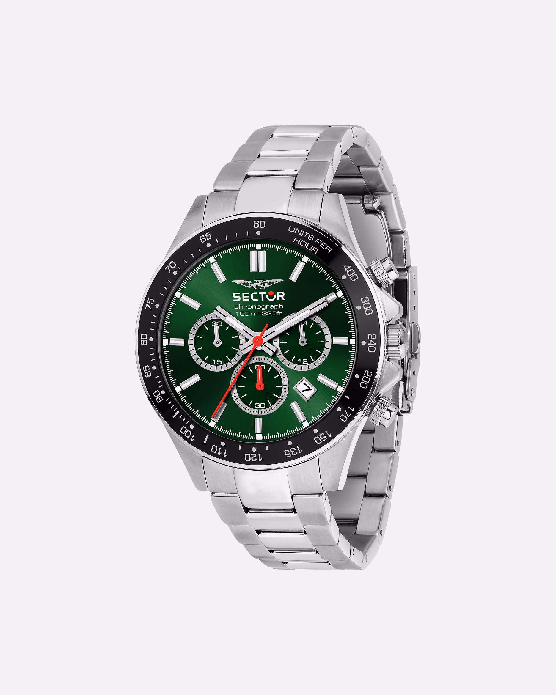 Sector watch chronograph stainless steel, aluminum