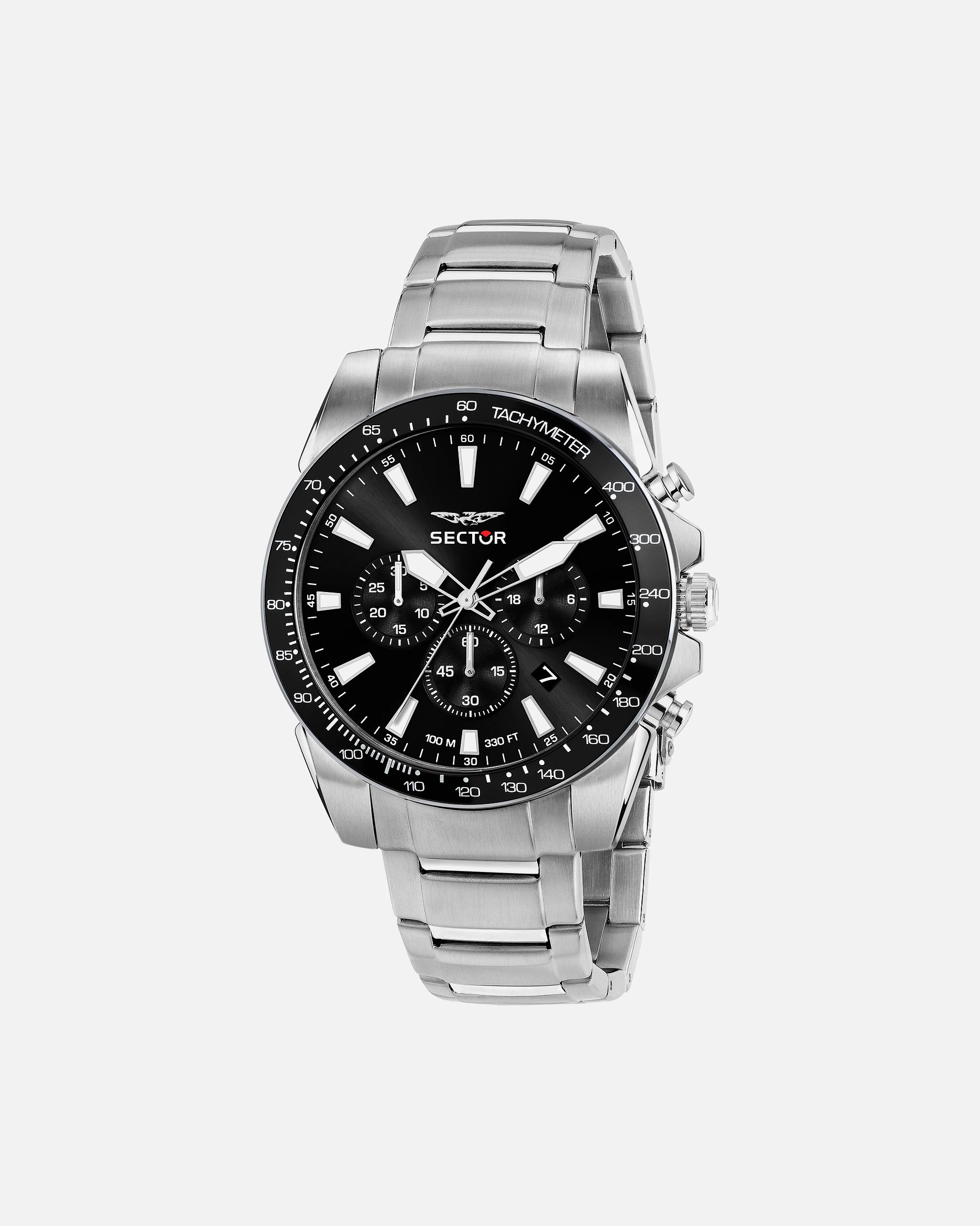 Sector watch chronograph stainless steel, aluminum
