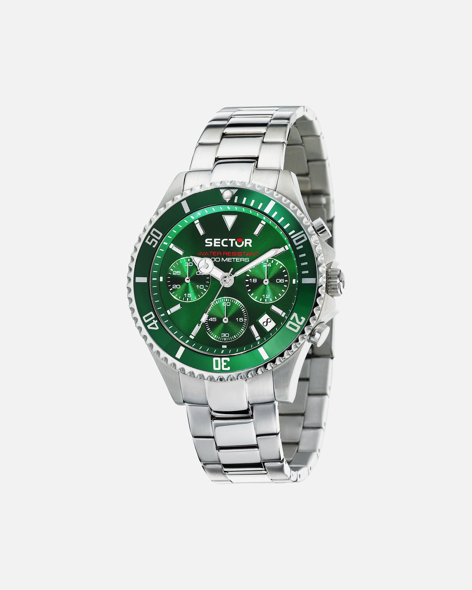 Sector watch chronograph stainless steel, aluminum
