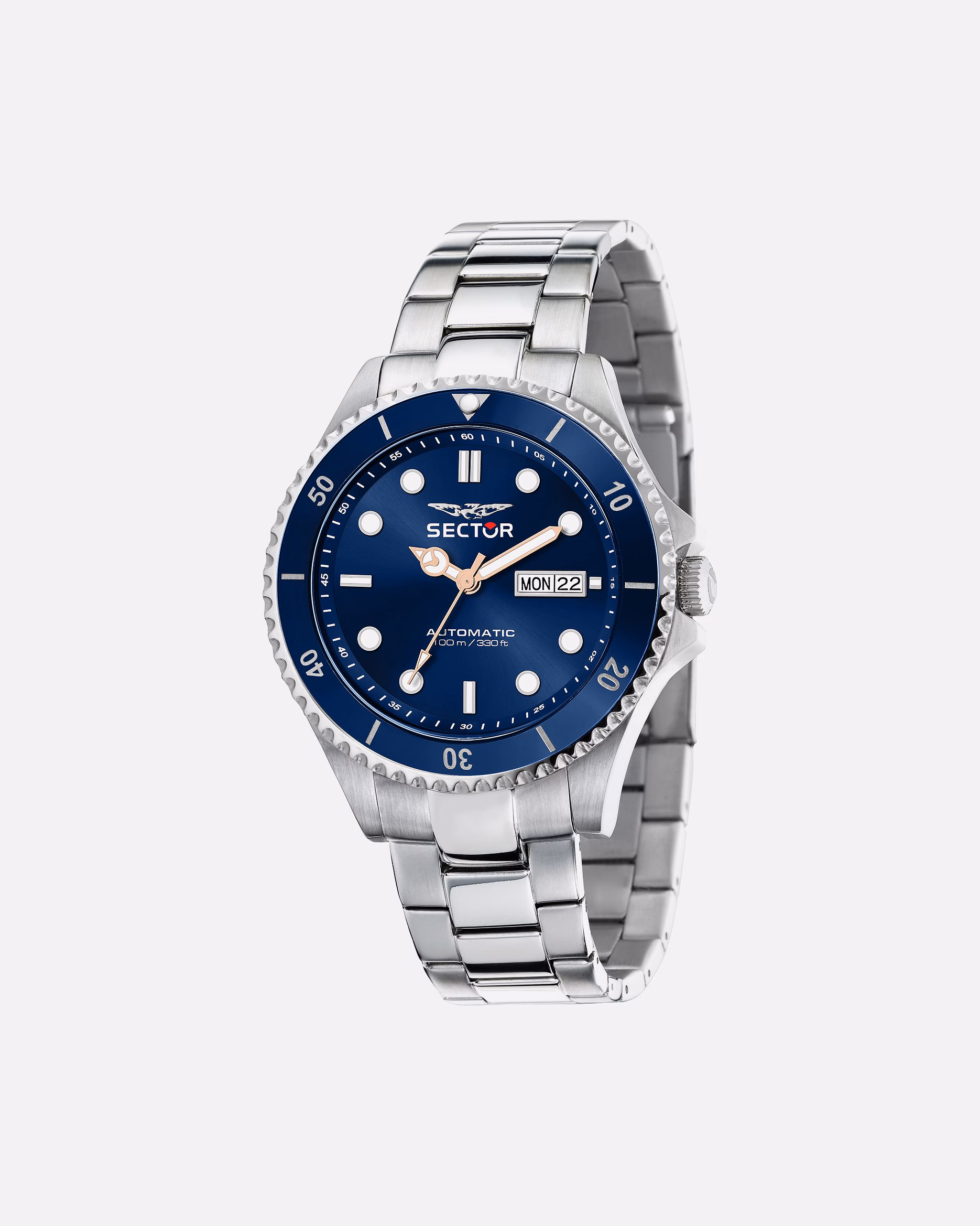 Sector watch men's watch stainless steel, ceramic