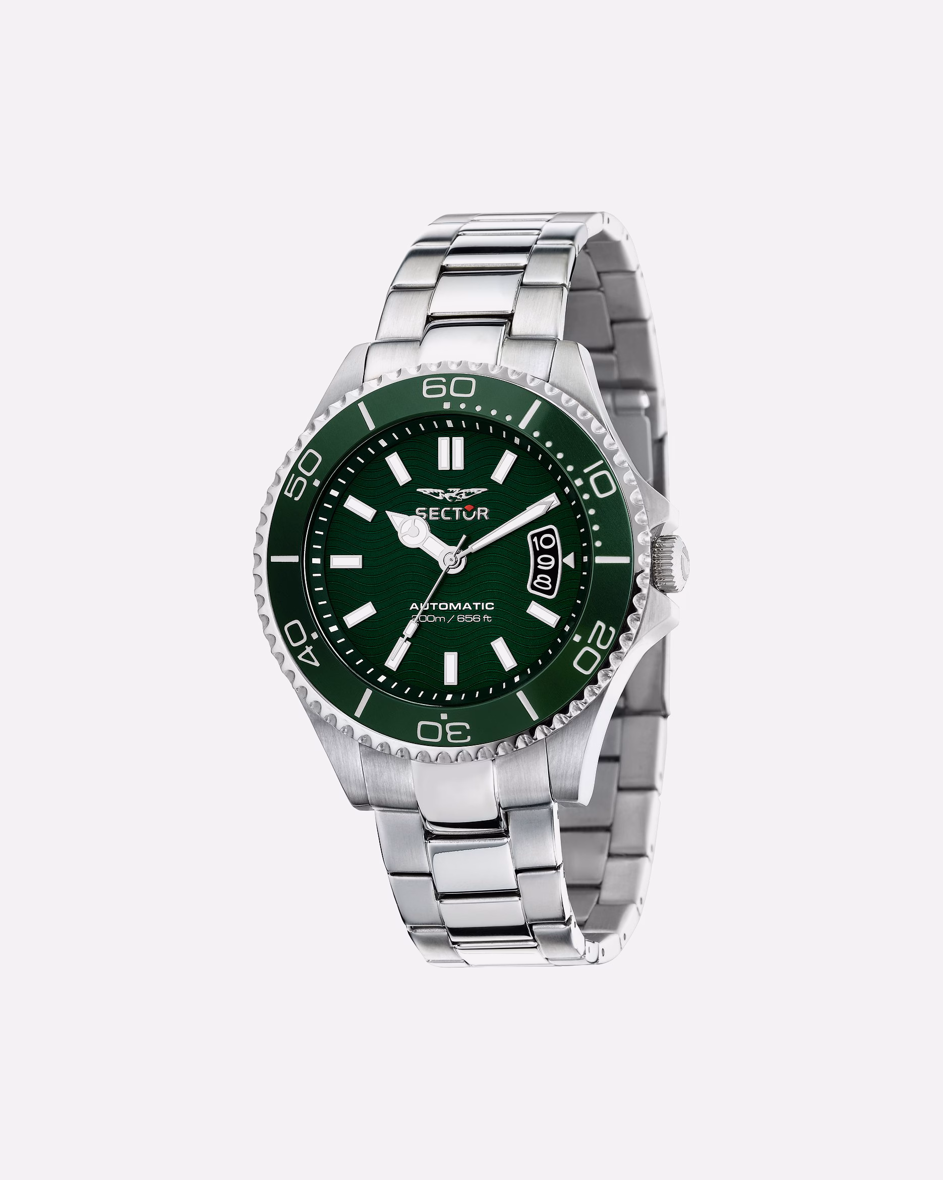 Sector watch men's watch stainless steel, recycled, aluminum