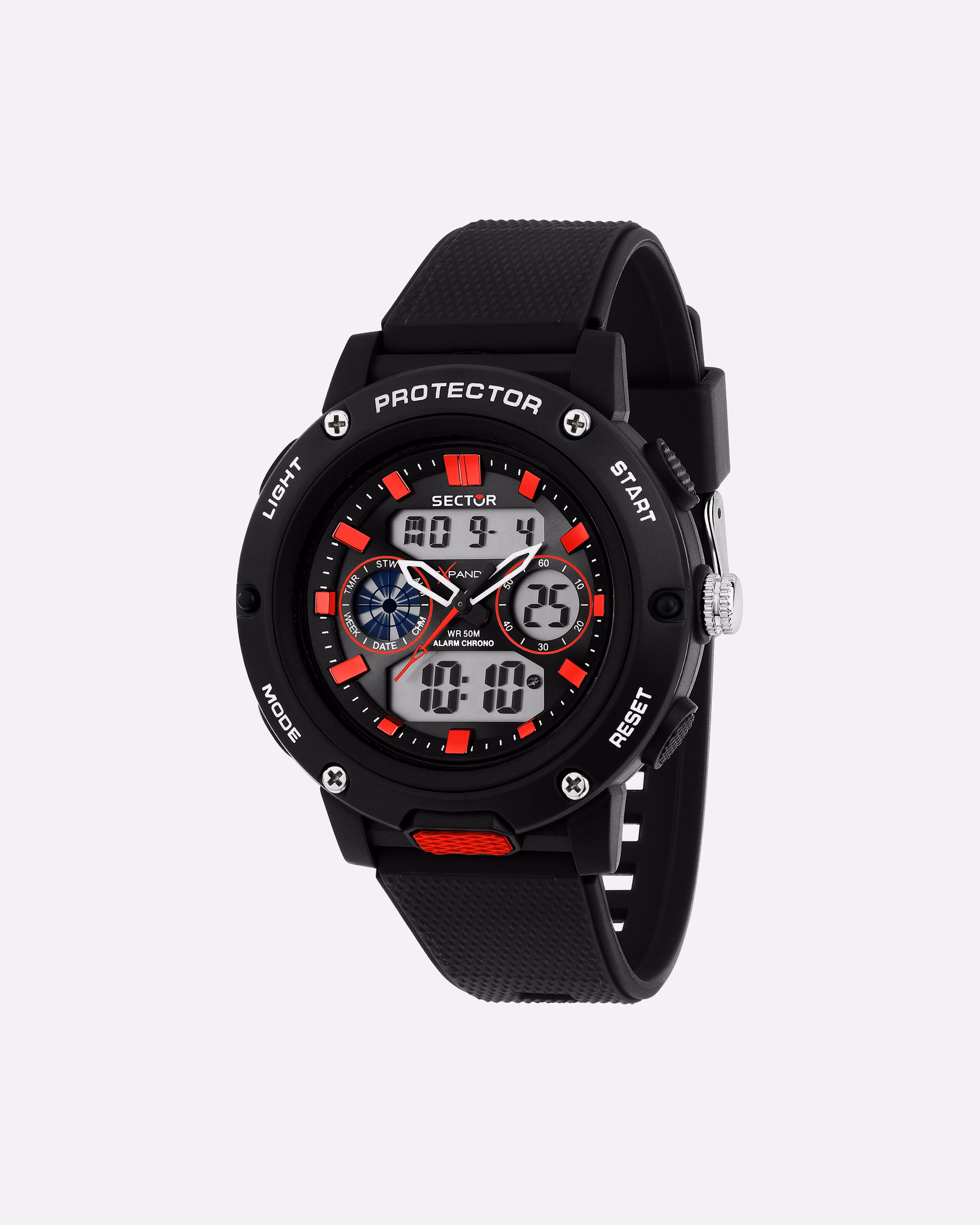 Sector watch men's watch plastic, plastic